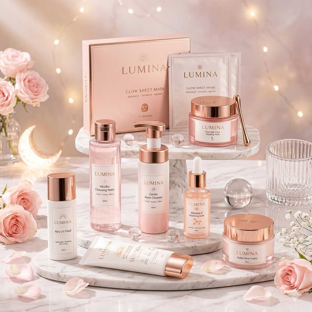 LUMINA luxury skincare collection